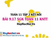 Bài 9.17 SGK Toán 11 Tập 2 Kết nối tri thức: Tính gia tốc...